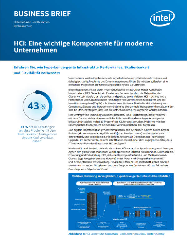Hyperkonvergente Infrastruktur