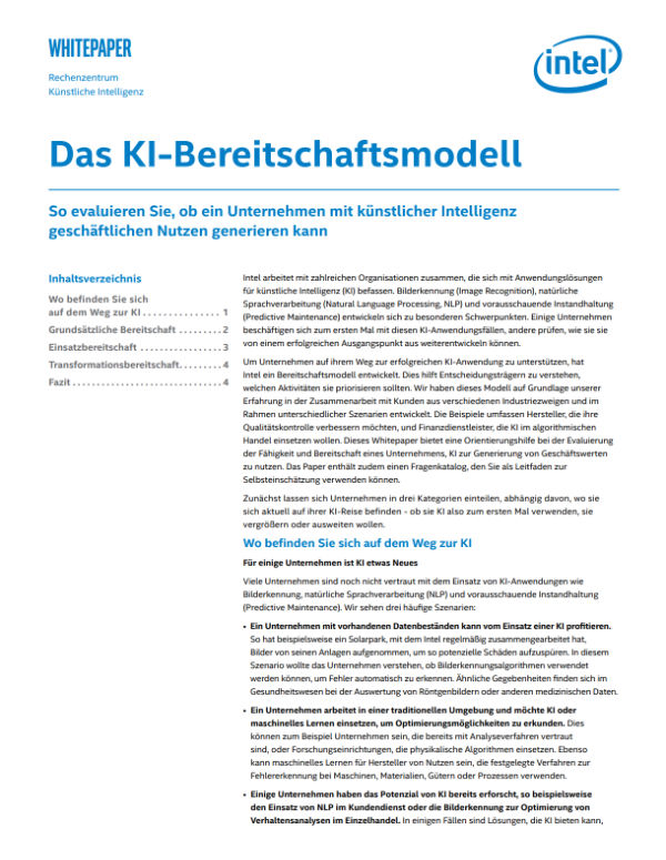 KI-Bereitschaft
