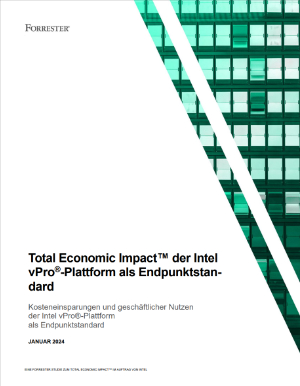 Intel vPro als Endpunktstandard: Kosten-/Nutzen-Analyse